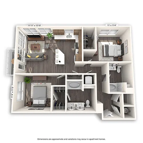 Floor plan Gaylord Platinum