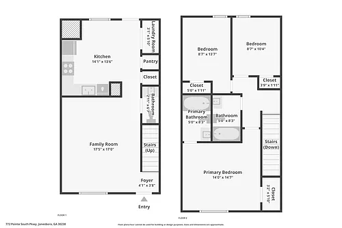 Floor plan Townhouse