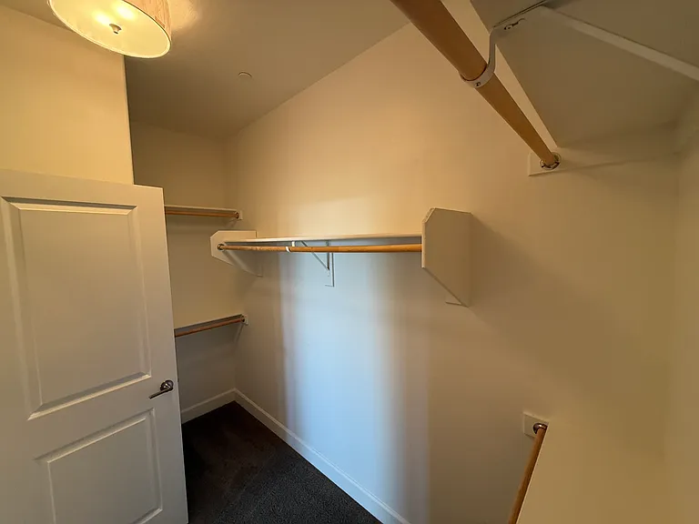 Primary closet