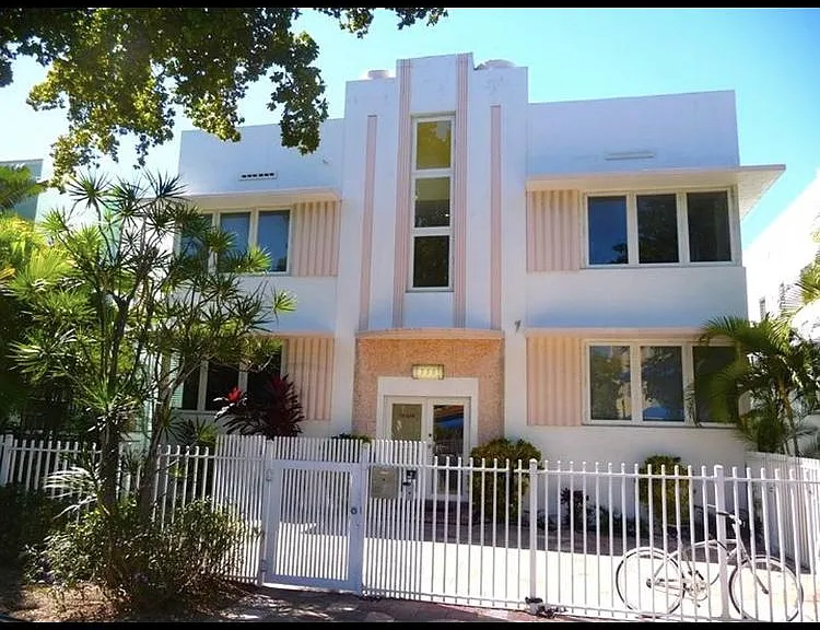 Front of building