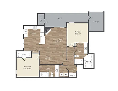 Floor plan B08