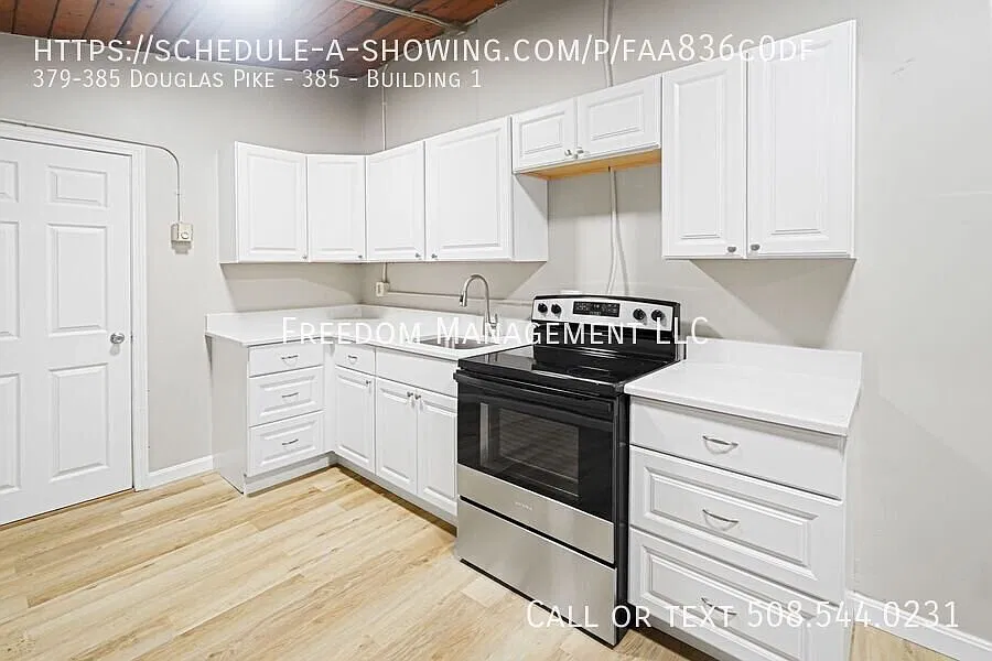 3-Bedroom Single-Family Home for Rent 379385 Douglas Pike, 385 Unit 1, Smithfield, RI 02917 — Photo 2