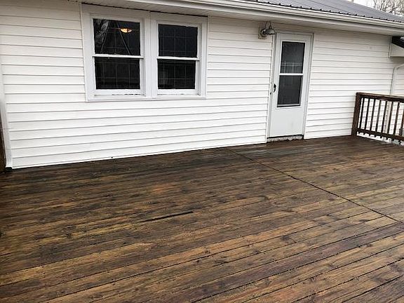 Upstairs deck