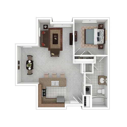 Floor plan Costes