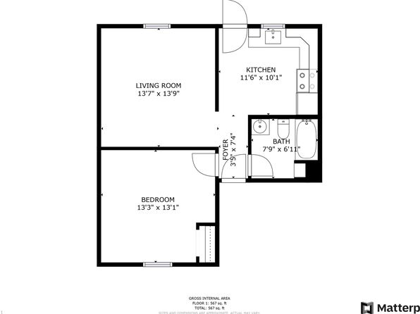 37 2nd Ave Scottdale PA. 2 Bed 1 Bath Apartment., 37 2nd Ave, Scottdale, PA 15683