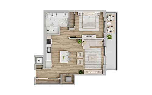 Floor plan Zinnia F