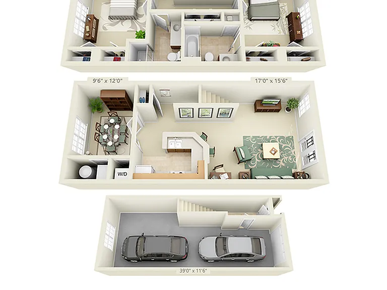 1315 Sq Ft 1315 Sq Ft