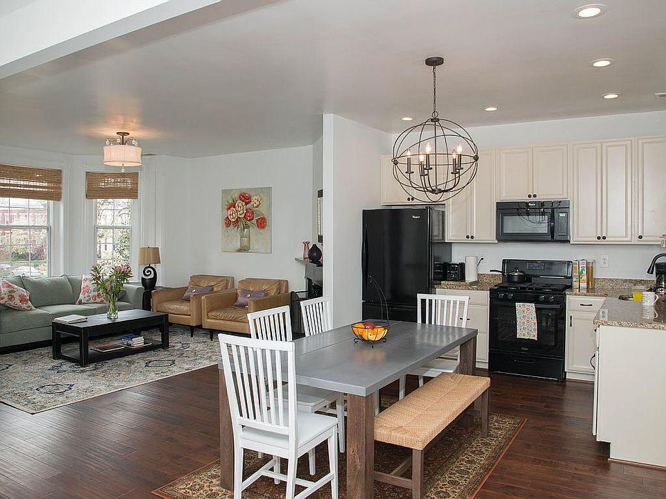 Kitchen and living area view