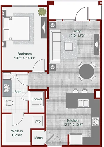 Floor plan A1-6