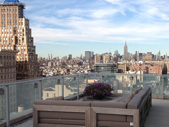 View from roof deck