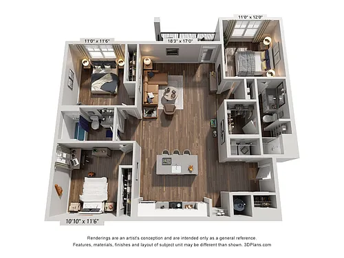 Floor plan Hive