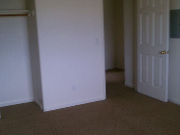 Large upstairs bedroom with two closets