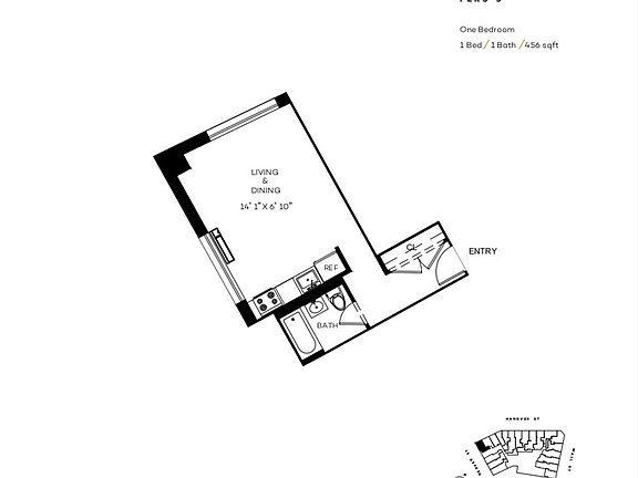 2nd image of 63 Wall St APT 305