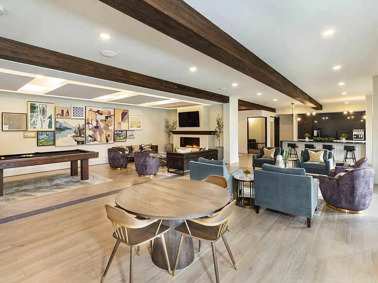 Beautifully-designed resident lounge
