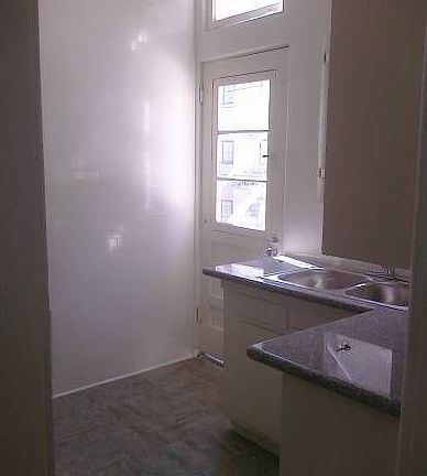 kitchen view from dining