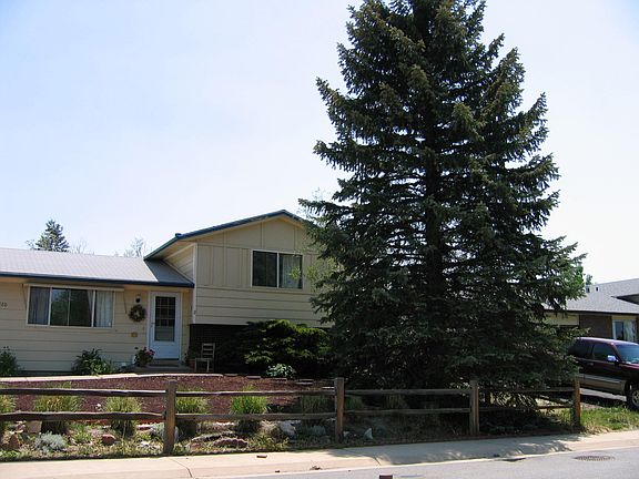 Front of house with street parking