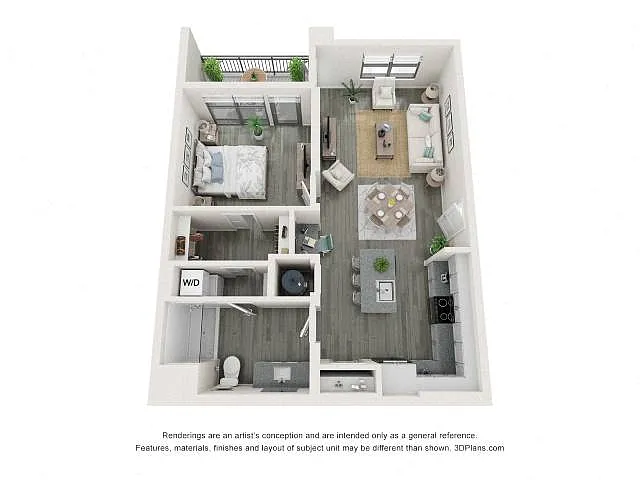 Floor plan The Alexandria