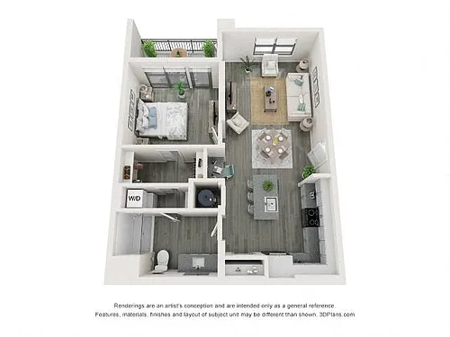 Floor plan The Alexandria