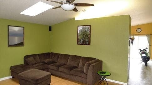 Living Room w/Vaulted Ceiling