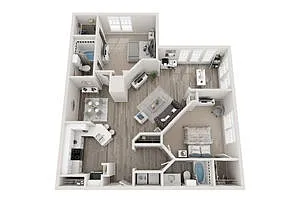 Floor plan B3
