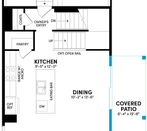 Spark 1 Optional Covered Patio at Uplands in Westminster, CO