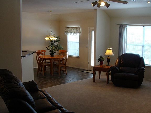 Living Room with open flow to kitchen area