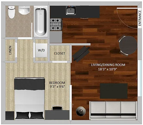 Floor plan French
