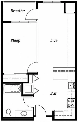 Floor plan A4