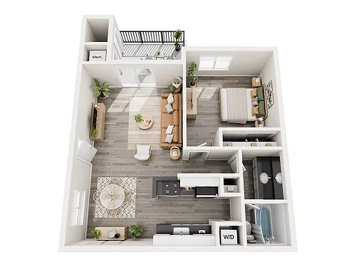 Floor plan The Dumbarton