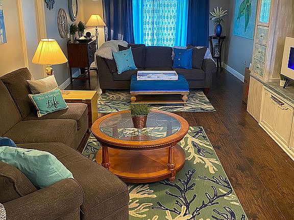 Larger open living room