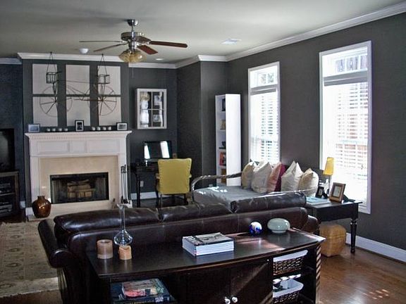 Light-filled family room.