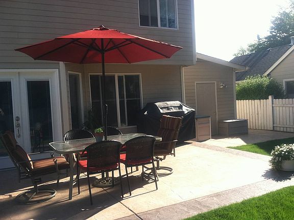 Back Patio and Shed