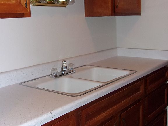 Sink area in the kitchen