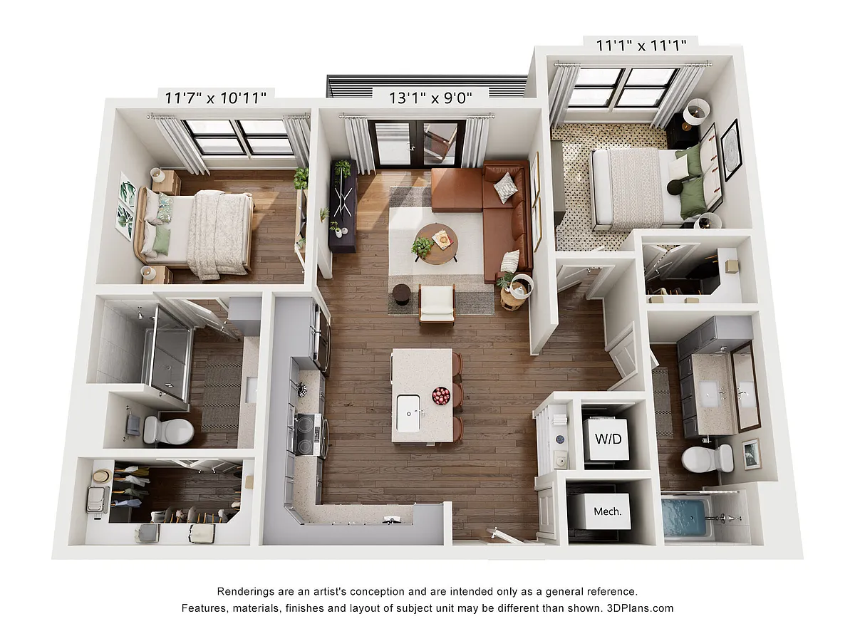 Floor plan B1