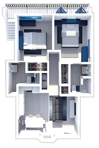 Floor plan The Oxford