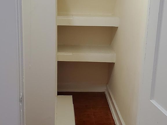 Another large closet in the front two rooms with hanging space built in on the left. There a 4 closets total in this unit providing a great deal of space for the unit size.