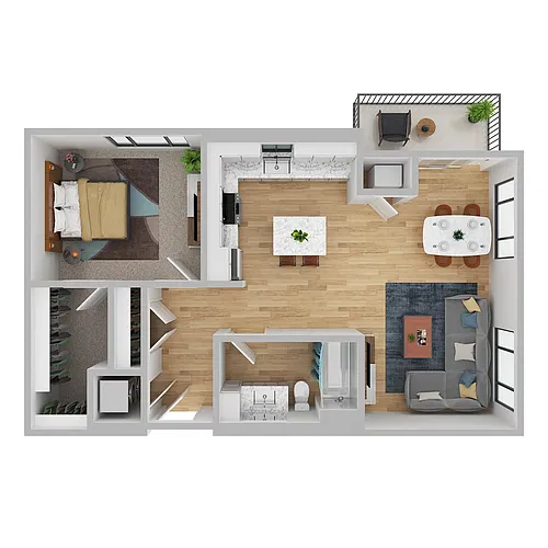 Floor plan A4