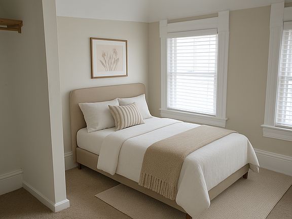 AI furniture over actual photo
