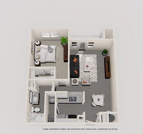 Floor plan 1B