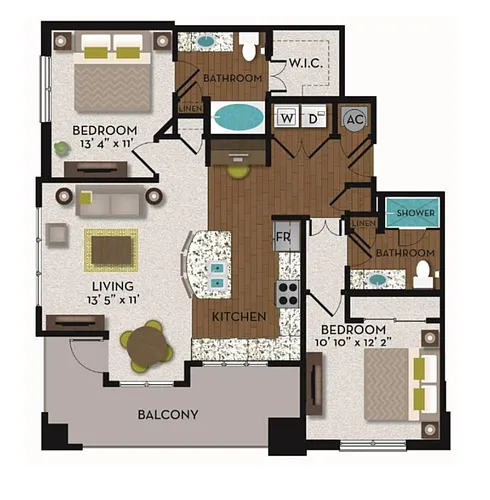 Floor plan Willow