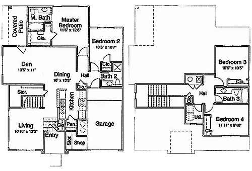 Floor plan 4X3