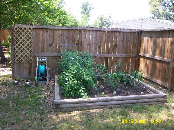 small garden area