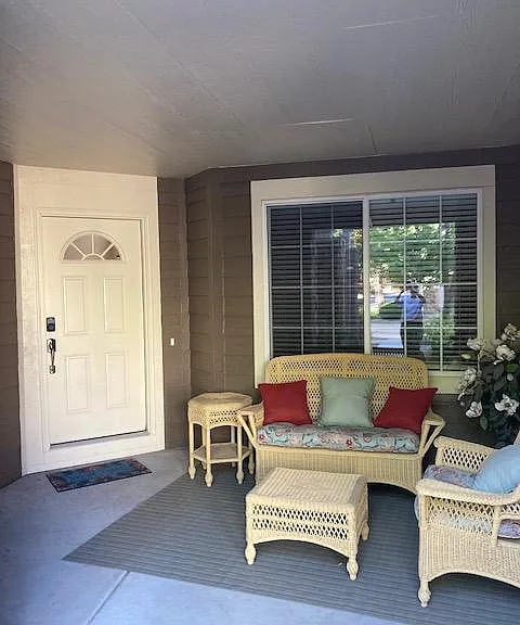 private front porch