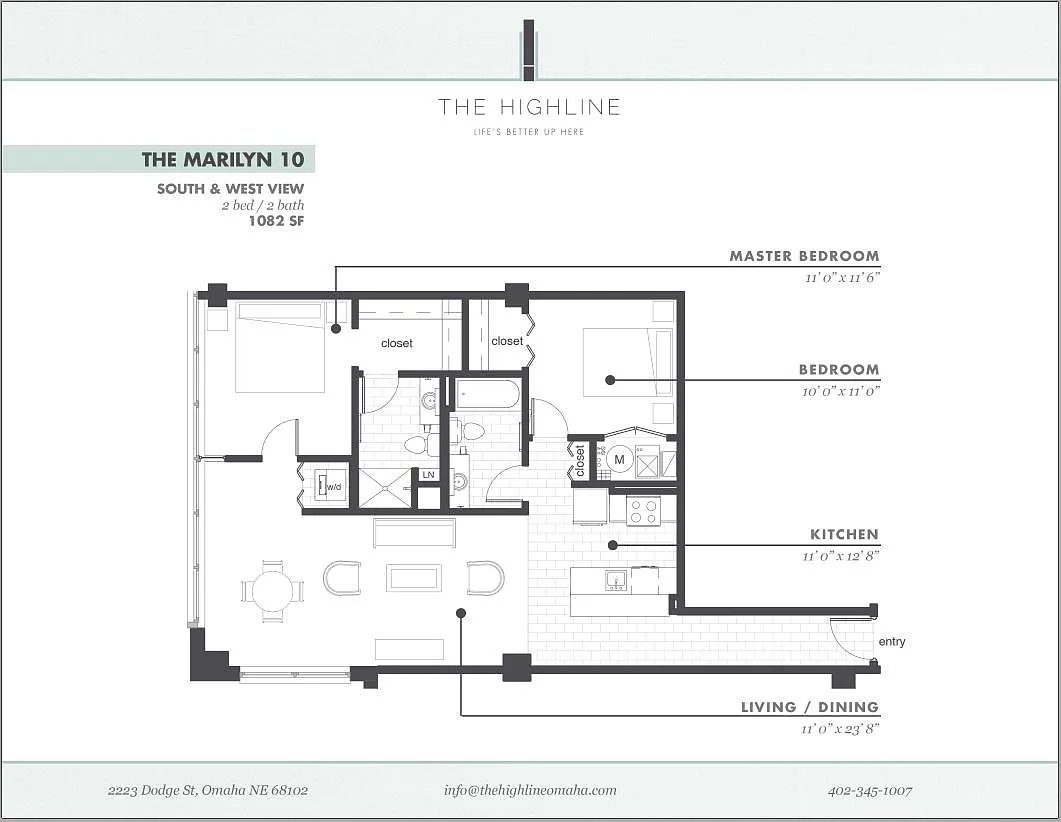 Floor plan Marilyn 10