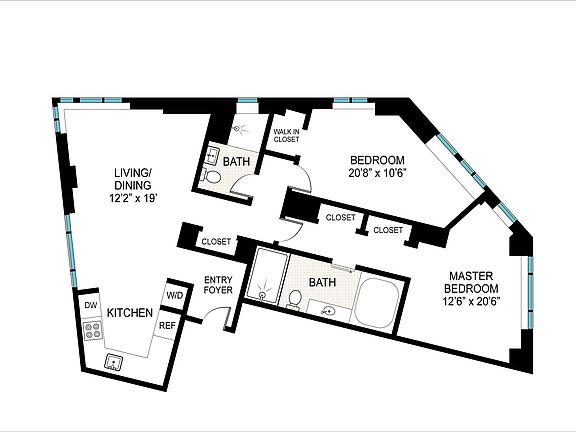 2nd image of 15 William St APT 43I
