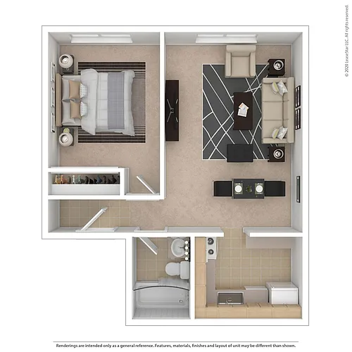 Floor plan The Loden