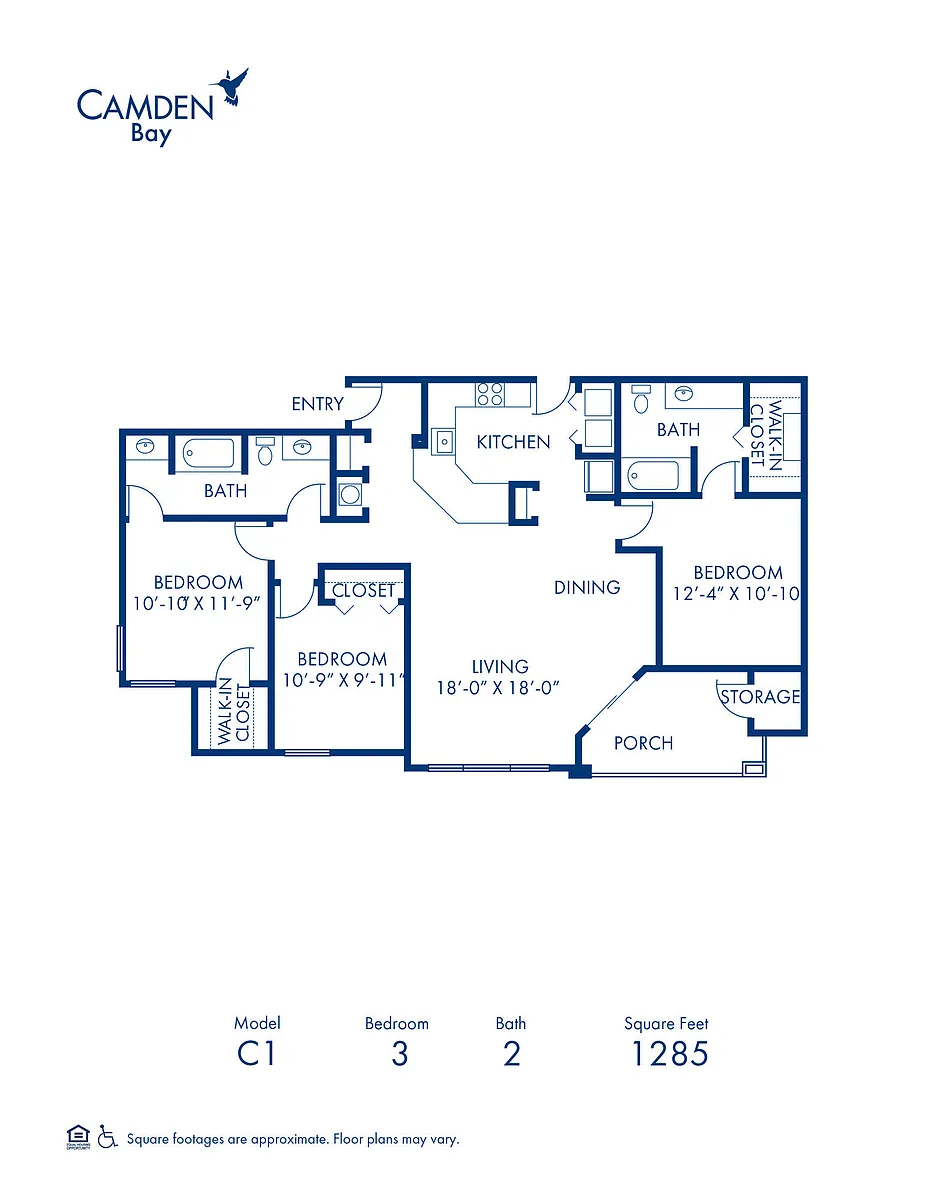 Floor plan C1