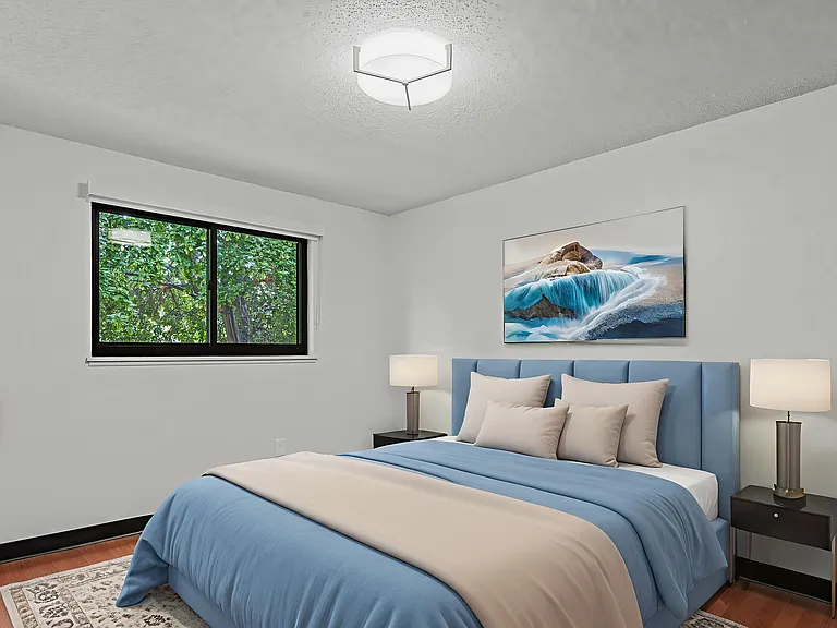 Cozy bedrooms at Rose Park Plaza