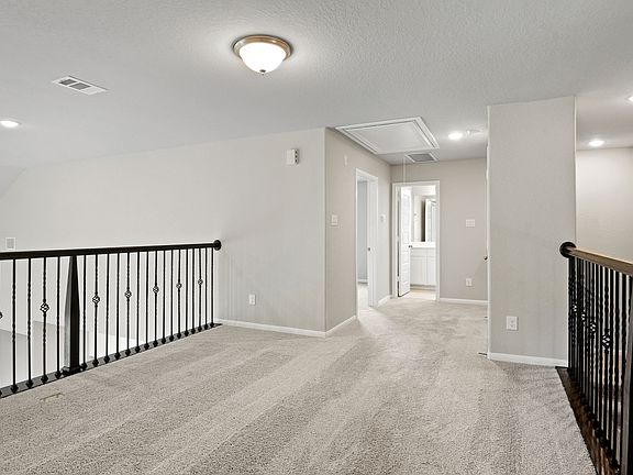 Open, airy loft