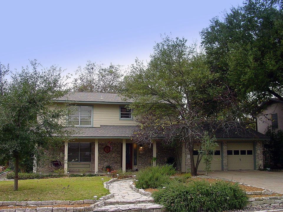 Landscaped front yard
